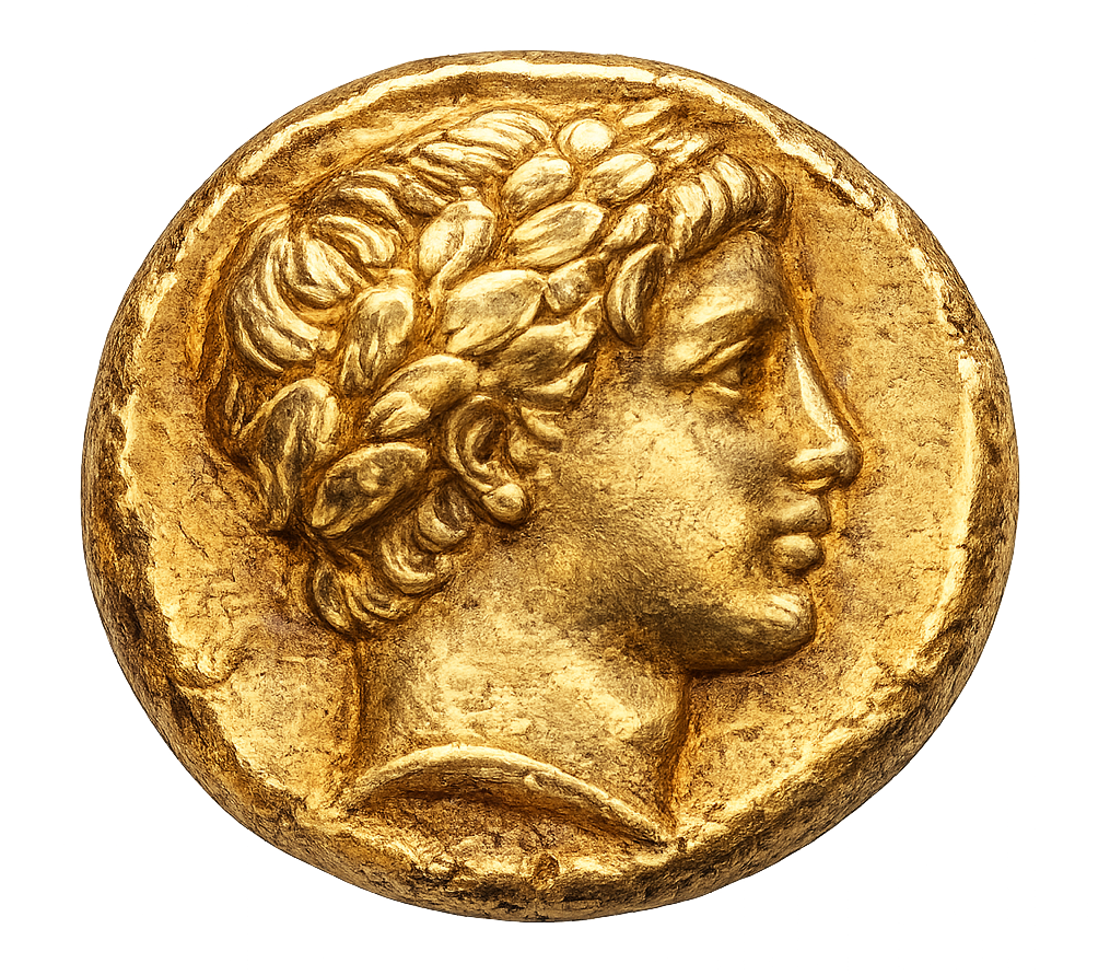 Ancient gold coin